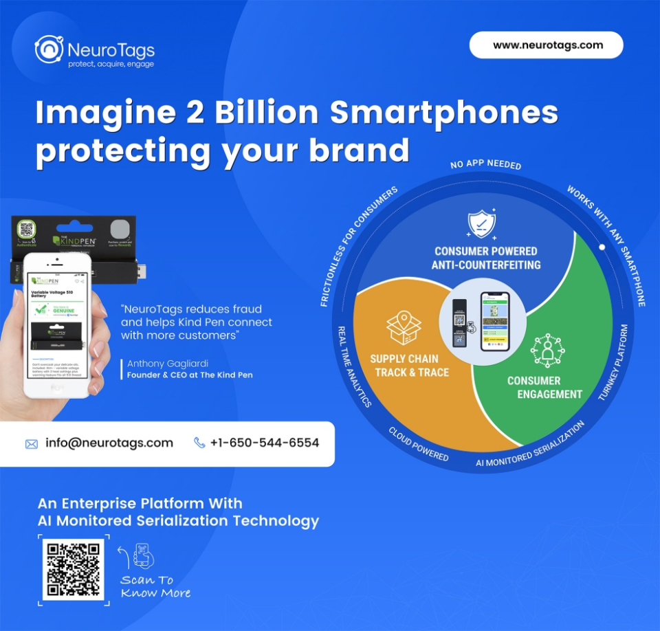 screenshot of Anti-Counterfeiting Solution